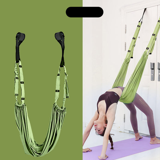 Pull Rope Home Fitness Stretching Belt Ladies Lower Waist Artifact One-word Horse Trainer Pull Leg Stretch Yoga Equipment - Opulent Manor 